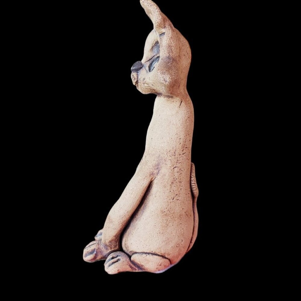 Clay Art Cat New Zeland 4" tall - Picture 4 of 7